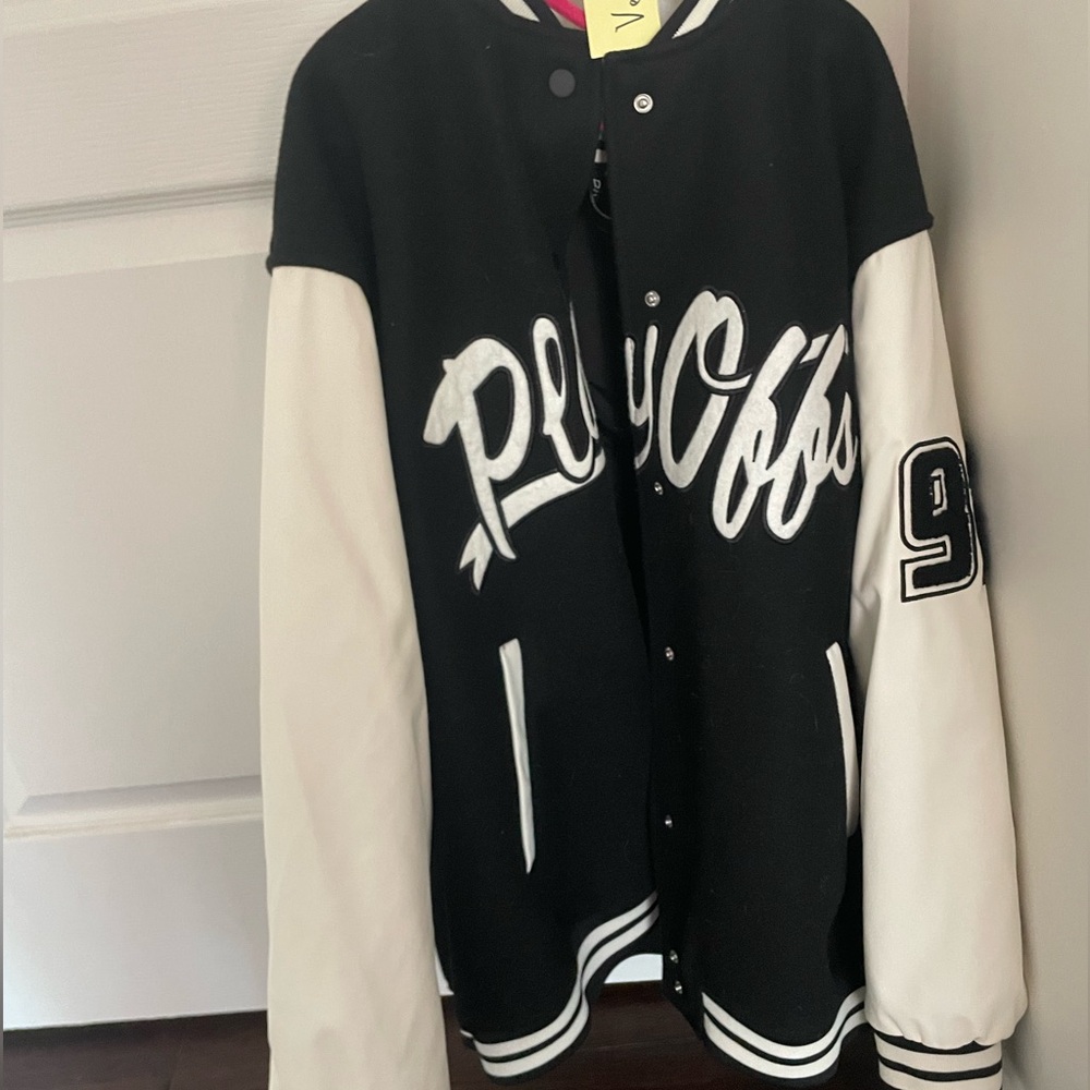 Black and White Varsity Jacket